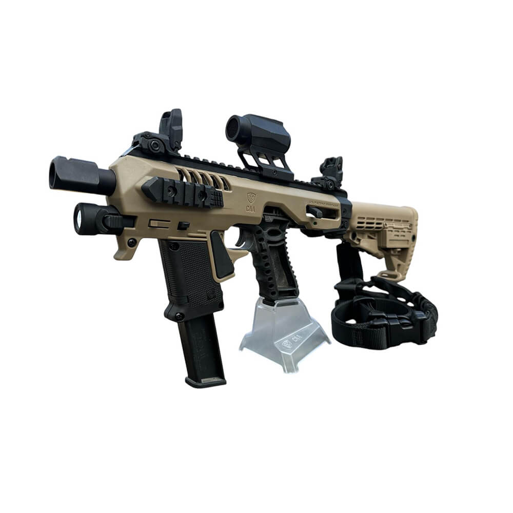 מערכת מיקרו רוני בצבע חאקי עם קת טלסקופית