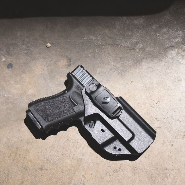 אורפז EVO – נרתיק אקדח פנימי עם קליפס לחגורה – תמונה להמחשה