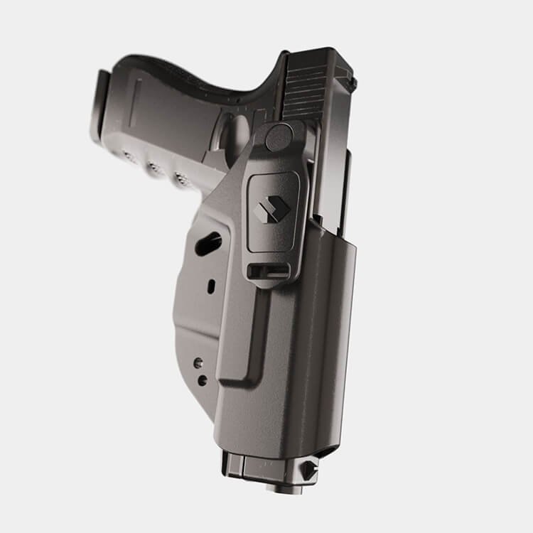 נרתיק פנימי עם נעילה לאקדחים – אורפז EVO תמונה להמחשה עם אקדח