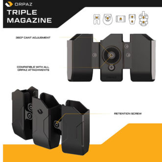 ערכת פונדות – 3 נרתיקי מחסניות עם מתאם פאדל – ORPAZ ערכת פונדות – 3 נרתיקי מחסניות עם מתאם פאדל – ORPAZ