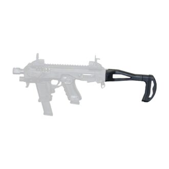 קת דינאמית גמישה ומתקפלת סוואט של מיקרו רוני - שחור