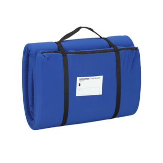 מזרן קמפינג מתגלגל חגור – כחול מזרן קמפינג מתגלגל חגור – כחול