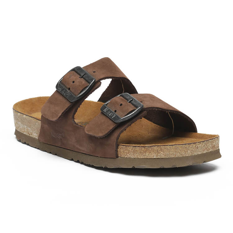 סנדלי טבע נאות לנשים דגם שחר צבע חום אלון – סנדלים אורטופדיים