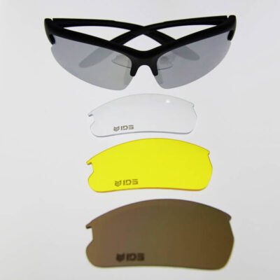 משקפי מגן ירי בליסטיים להגנה על העיניים במטווח – IDS – עדשות מתחלפות