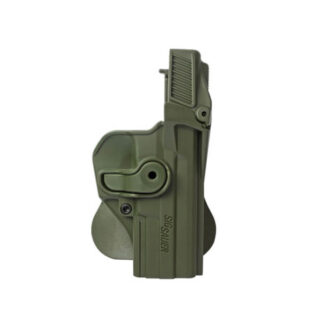 נרתיק Level 3 לזיג זאוור P2022, SP2009, P226, P227 עם מנגנון אבטחה כפול, ליד ימין – IMI-Z1390 ירוק נרתיק Level 3 לזיג זאוור P2022, SP2009, P226, P227 עם מנגנון אבטחה כפול, ליד ימין – IMI-Z1390 ירוק