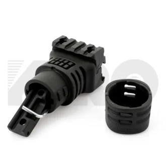 ידית אחיזה קצרה לנשק KIRO MCF – שחור – תא אחסון ידית אחיזה קצרה לנשק KIRO MCF – שחור – תא אחסון