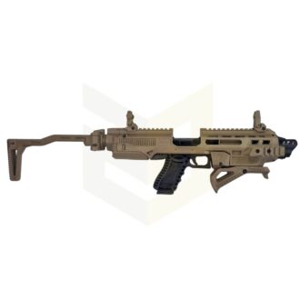 ערכת הסבה כידון בצבע דזרט מדברי עם קת מתקפלת ערכת הסבה כידון בצבע דזרט מדברי עם קת מתקפלת