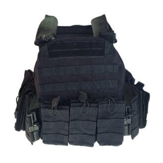 ווסט לוחם עם תאים מרובים – שחור ווסט לוחם עם תאים מרובים – שחור