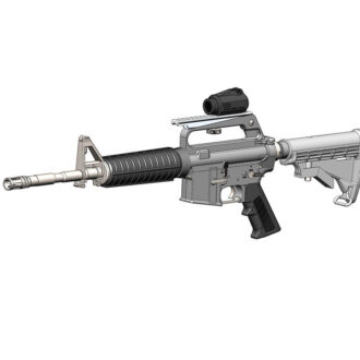 מתאם מסילה פיקטינית לגשר M16 (1) מתאם מסילה פיקטינית לגשר M16 (1)