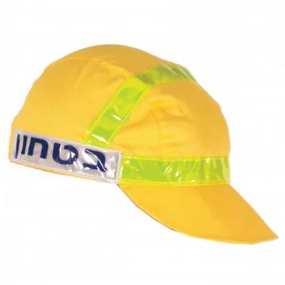 כובע אבטחה וזיהוי ביטחון – צהוב
