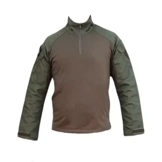 חולצה טקטית - ירוק - שחור ירוק