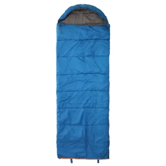 שק שינה למטייל כחול סגור שק שינה למטייל כחול סגור