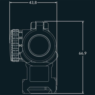 כוונת נקודה אדומה לנשק – FALKE כוונת נקודה אדומה לנשק – FALKE
