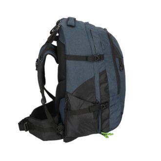 תרמיל גב, חגור אוברלנד כחול – תמונת צד תרמיל גב, חגור אוברלנד כחול – תמונת צד