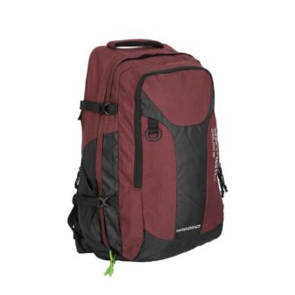 תרמיל גב, חגור אוברלנד בורדו מהצד תרמיל גב, חגור אוברלנד בורדו מהצד