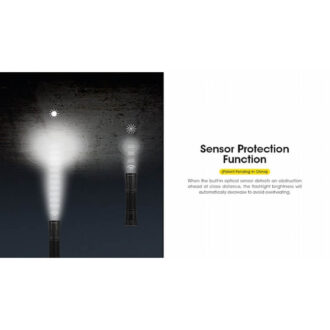 פנס חזק המאיר למרחקים, 5000 לומן, למרחק 550 מ’ – Nitecore פנס חזק המאיר למרחקים, 5000 לומן, למרחק 550 מ’ – Nitecore