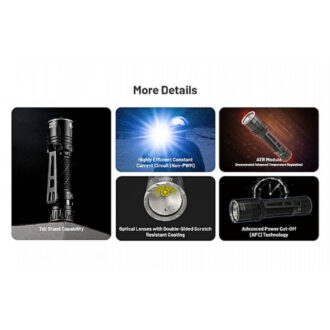 פנס חזק המאיר למרחקים, 5000 לומן, למרחק 550 מ’ – Nitecore פנס חזק המאיר למרחקים, 5000 לומן, למרחק 550 מ’ – Nitecore