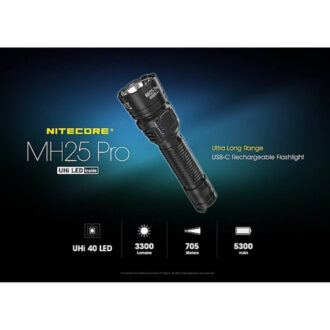פנס יד חזק נטען, 3300 לומן, למרחק 705 מטר – Nitecore פנס יד חזק נטען, 3300 לומן, למרחק 705 מטר – Nitecore
