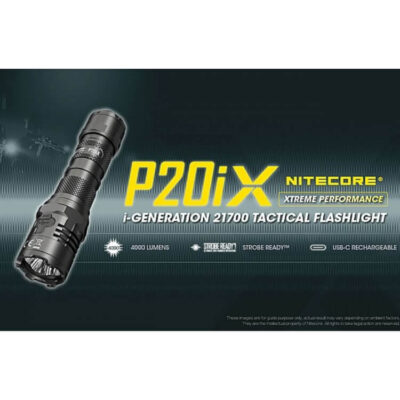 פנס יד הצפה טקטי נטען, 4000 לומן, למרחק 221 מטרים – Nitecore