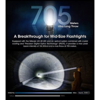 פנס יד חזק נטען, 3300 לומן, למרחק 705 מטר – Nitecore פנס יד חזק נטען, 3300 לומן, למרחק 705 מטר – Nitecore