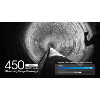 פנס יד עצמתי נטען, 4000 לומן, למרחק 450 מטר – Nitecore פנס יד עצמתי נטען, 4000 לומן, למרחק 450 מטר – Nitecore