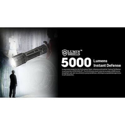 פנס חזק המאיר למרחקים,  5000 לומן, למרחק 550 מ’ – Nitecore