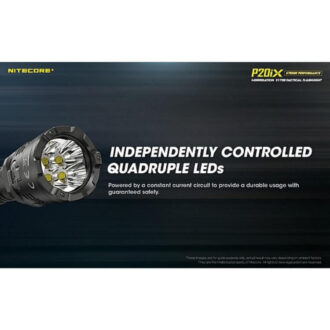 פנס יד הצפה טקטי נטען, 4000 לומן, למרחק 221 מטרים – Nitecore פנס יד הצפה טקטי נטען, 4000 לומן, למרחק 221 מטרים – Nitecore