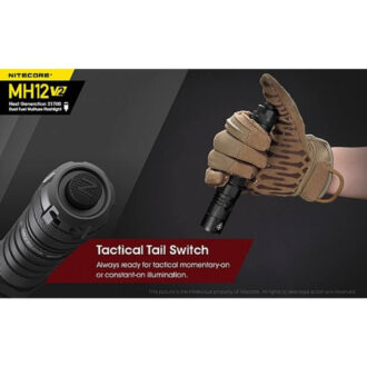 פנס טקטי נטען 1200 לומן, עד 1500 שעות עבודה – Nitecore פנס טקטי נטען 1200 לומן, עד 1500 שעות עבודה – Nitecore