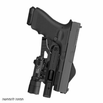נרתיק לאקדחי סמית׳ ווסון, גלוק, ספרינגפילד ועוד עם מסילה לפנס או לייזר – Recover Tactical – תמונה להמחשה נרתיק לאקדחי סמית׳ ווסון, גלוק, ספרינגפילד ועוד עם מסילה לפנס או לייזר – Recover Tactical – תמונה להמחשה