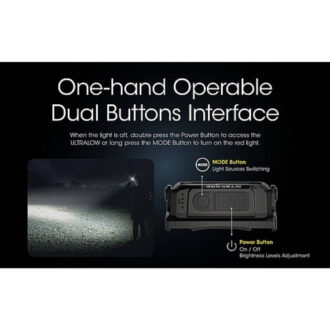 פנס ראש לריצה 400 לומן – Nitecore פנס ראש לריצה 400 לומן – Nitecore