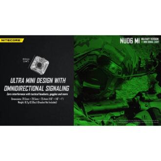 פנס איתות צבאי סימון טקטי עם אינפרה אדום IR לאמצעי ראיית לילה – Nitecore פנס איתות צבאי סימון טקטי עם אינפרה אדום IR לאמצעי ראיית לילה – Nitecore