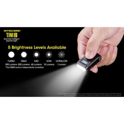 פנס כיס נטען 500 לומן – Nitecore