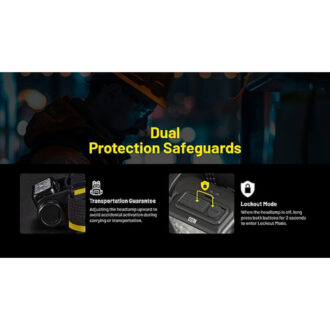 פנס ראש מקצועי נטען 1800 לומן – Nitecore פנס ראש מקצועי נטען 1800 לומן – Nitecore