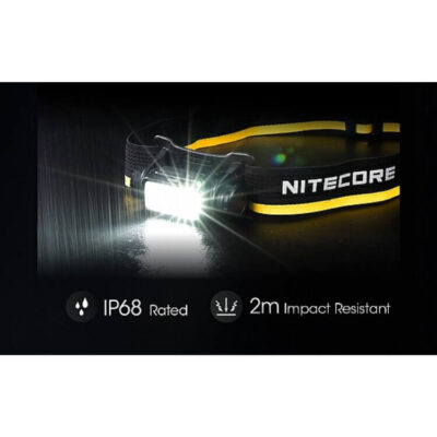 פנס ראש קל משקל ונטען, 1400 לומן – Nitecore