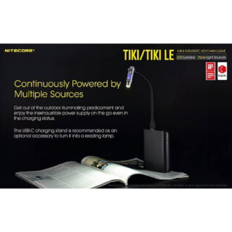 פנס כיס זעיר נטען 300 לומן, עם מחזיק מפתחות – Nitecore פנס כיס זעיר נטען 300 לומן, עם מחזיק מפתחות – Nitecore