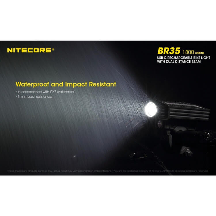 פנס אופניים נטען 1800 לומן – Nitecore