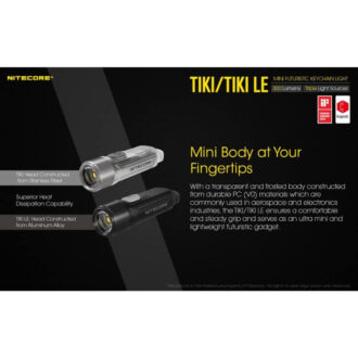 פנס כיס זעיר נטען 300 לומן, עם מחזיק מפתחות – Nitecore פנס כיס זעיר נטען 300 לומן, עם מחזיק מפתחות – Nitecore