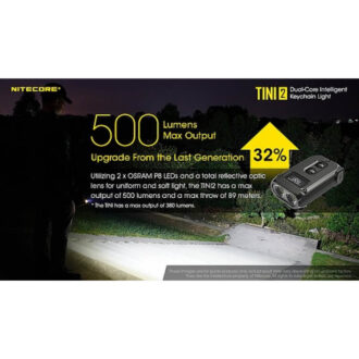 פנס כיס נטען 500 לומן – Nitecore פנס כיס נטען 500 לומן – Nitecore