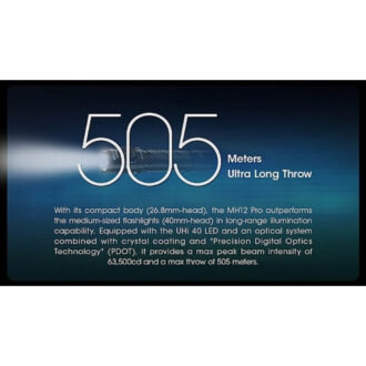 פנס יד נטען, 3300 לומן למרחק 505 מטרים – Nitecore פנס יד נטען, 3300 לומן למרחק 505 מטרים – Nitecore