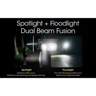 פנס ראש לריצה 400 לומן – Nitecore פנס ראש לריצה 400 לומן – Nitecore