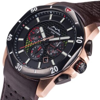 שעון לגבר רצועת עור חומה צד שעון לגבר רצועת עור חומה צד