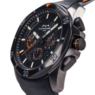 שעון עם רצועת עור קדימה שעון עם רצועת עור קדימה