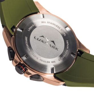 שעון רצועת סיליקון לגבר גב שעון רצועת סיליקון לגבר גב