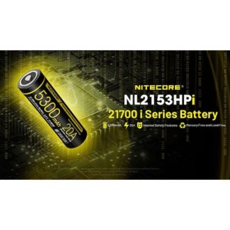 בטריית ליתיום נטענת 21700 5300mAh של Nitecore בטריית ליתיום נטענת 21700 5300mAh של Nitecore