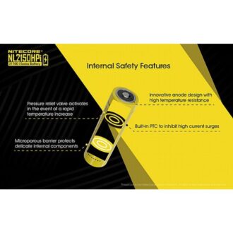 סוללת ליתיום 21700 נטענת 5000mAh של Nitecore סוללת ליתיום 21700 נטענת 5000mAh של Nitecore