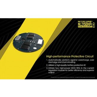 סוללת ליתיום 21700 נטענת 5000mAh של Nitecore סוללת ליתיום 21700 נטענת 5000mAh של Nitecore