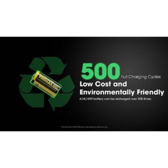 סוללת ליתיום CR123A 16340 עם טעינת USB-C של Nitecore סוללת ליתיום CR123A 16340 עם טעינת USB-C של Nitecore