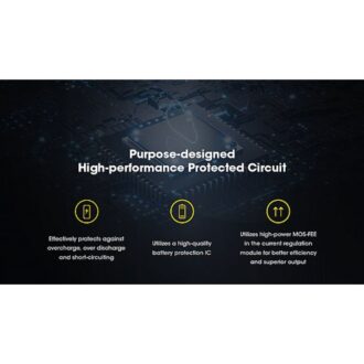 סוללת ליתיום נטענת 18650 4000mAh 10A של Nitecore סוללת ליתיום נטענת 18650 4000mAh 10A של Nitecore