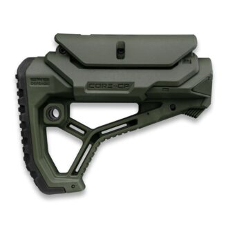 קת משולשת עם תומך לחי ירוק זית קת משולשת עם תומך לחי ירוק זית