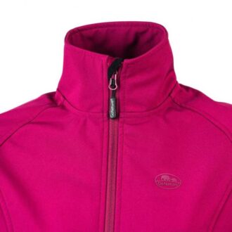 ג׳קט סופטשל נשים בורדו צווארון ג׳קט סופטשל נשים בורדו צווארון